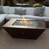 Moreno Plaza 50 Inch Square Fire Pit in Copper by Starfire Designs