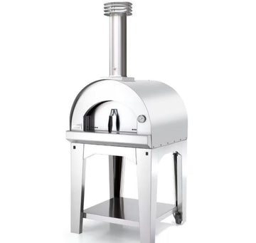 Fontana Forni Margherita Wood-Fired Pizza Oven On Cart