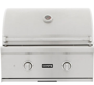 Coyote C-Series 28-Inch 2-Burner Built-In Propane Gas Grill - C1C28LP