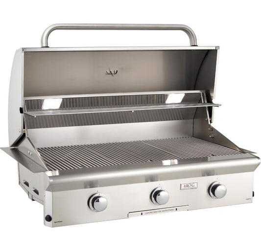 American Outdoor Grill L-Series 36-Inch 3-Burner Built-In Natural Gas Grill - 36NBL-00SP