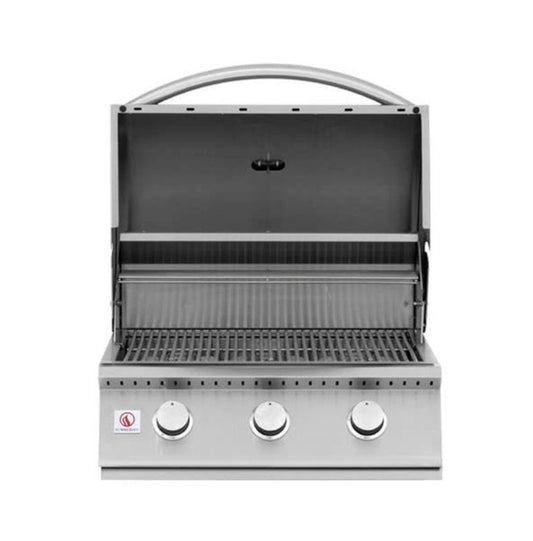 Summerset Sizzler 26-Inch 3-Burner Built-In Natural Gas Grill