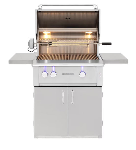 Summerset Alturi 30-Inch 2-Burner Natural Gas Grill With Stainless Steel Burners & Rotisserie