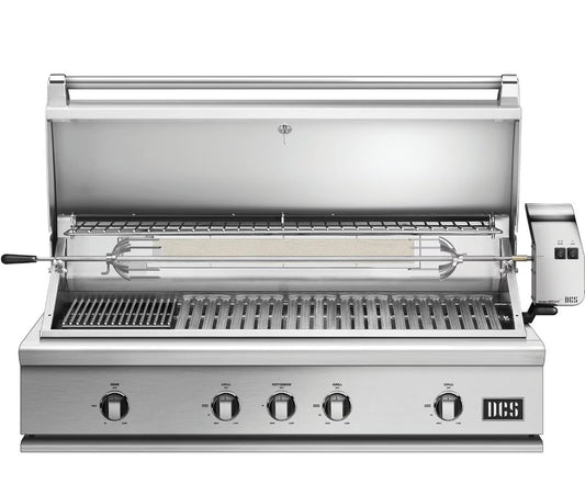 DCS Series 7 48-Inch Built-In Natural Gas Grill With Rotisserie & Infrared Burner - BH1-48RI-N