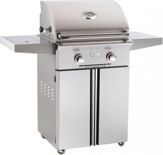 American Outdoor Grill T-Series 24-Inch 2-Burner Propane Gas Grill - 24PCT-00SP