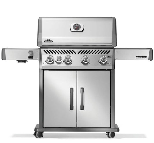 Napoleon Rogue PRO 525 4-Burner Propane Grill w/ Side Burner - RP525SIBPSS-2