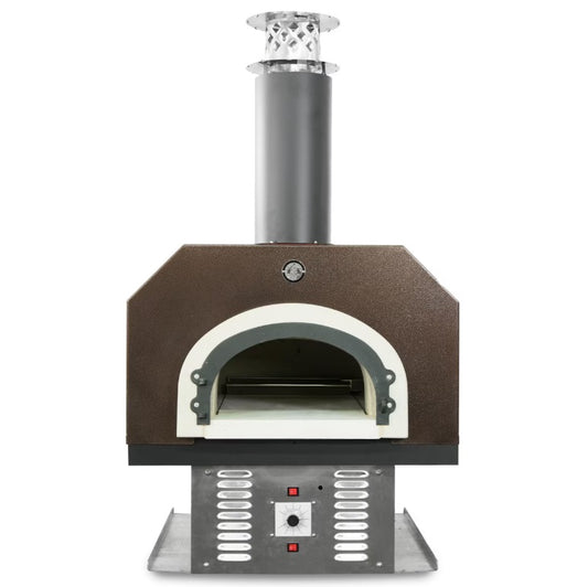 Chicago Brick Oven CBO-750 Built-In Countertop Hybrid Residential Outdoor Pizza Oven - Propane - Copper - CBO-O-CT-750-HYB-LP-CV-R-3K