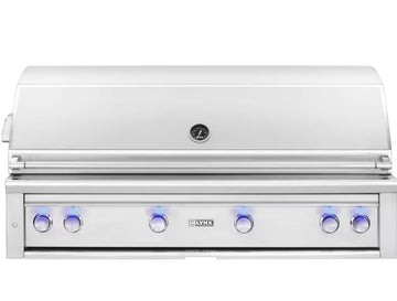 Lynx Professional 54-Inch Built-In Natural Gas Grill With One Infrared Trident Burner And Rotisserie - L54TR-NG