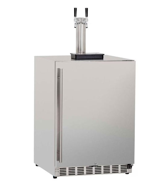 Summerset 6.6c Deluxe Outdoor Rated Double Tap Kegerator