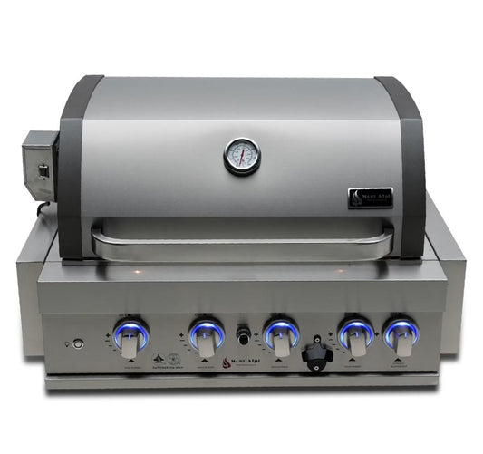 Mont Alpi 400 32-Inch Built-In Propane Gas Grill - MABi400