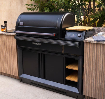 Traeger All-New Timberline XL Wi-Fi Controlled Wood Pellet Grill W/ WiFire & Built-In Trim Kit