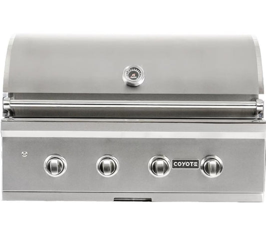 Coyote C-Series 36-Inch 4-Burner Built-In Propane Gas Grill - C2C36LP