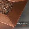 Canyon 60 x 32 Inch Copper Fire Pits by Starfire Designs