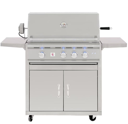 Summerset TRL 32-Inch 3-Burner Natural Gas Grill With Rotisserie