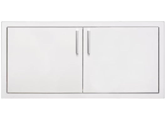 Summerset 36 Inch 2-Drawer Dry Storage Pantry & Enclosed Cabinet Combo