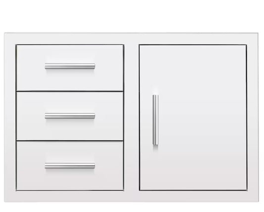 Summerset 33 Inch 3-Drawer & Access Door Combo