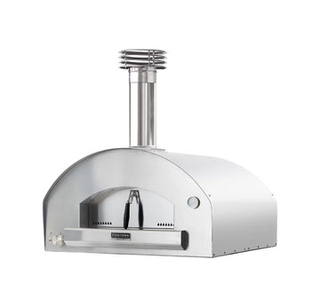 Fontana Forni Roma Hybrid Pizza Oven - Stainless Steel - FTROM-H-S