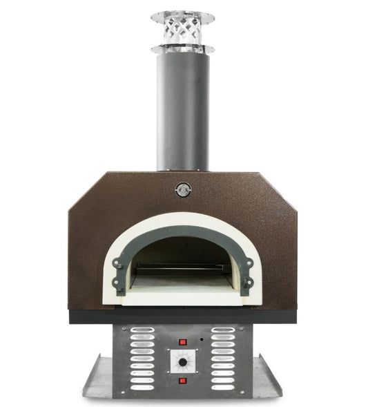 Chicago Brick Oven CBO-750 Built-In Countertop Hybrid Residential Outdoor Pizza Oven - Natural Gas