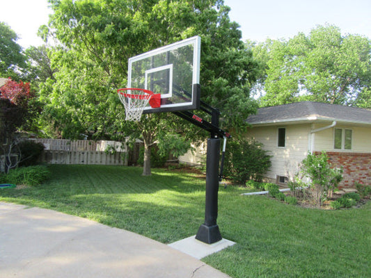 Attack™ In Ground Adjustable Basketball Goal