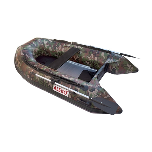 Inflatable Boat with Aluminum Floor - 8.4 ft - Camouflage Style