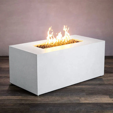 Starfire Designs Beton 55" Rectangle Hidden Propane Tank Gas Fire Pit