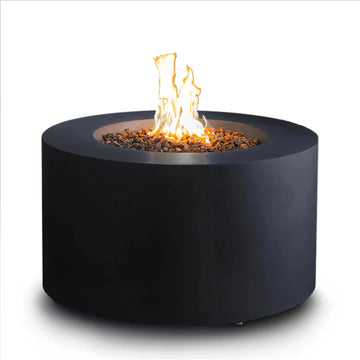 Starfire Designs Beton 42" Round Hidden Propane Tank Gas Fire Pit