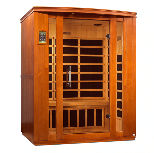 Golden Designs 6306 Dynamic Low EMF Far Infrared Sauna Bellagio Edition