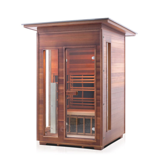 Enlighten RUSTIC - 2 Indoor Full Spectrum Infrared Sauna