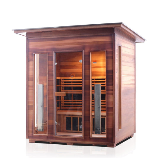 Enlighten RUSTIC - 4 Indoor Full Spectrum Infrared Sauna