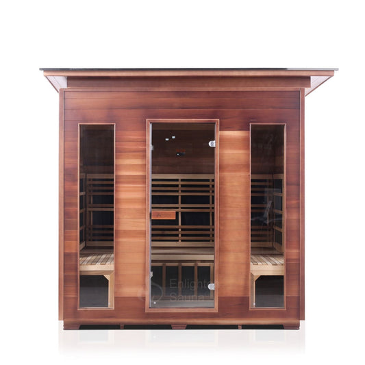 Enlighten RUSTIC - 5 Indoor Full Spectrum Infrared Sauna