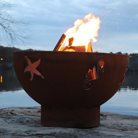 Fire Pit Art Sea Creatures Fire Pit