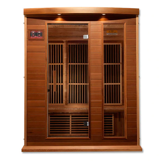 Maxxus "Montilemar Edition" 3 Person Near Zero EMF FAR Infrared Sauna