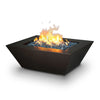 Steel Mill Propane Fire Pit with Hidden Tank by Starfire Designs