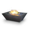 Steel Mill Propane Fire Pit with Hidden Tank by Starfire Designs