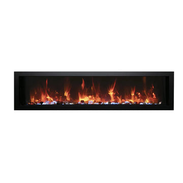 Remii Extra Slim Indoor/Outdoor Built In Electric Fireplace