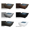 Steel Mill 48 x 32 Inch Rectangle Fire Pit Table by Starfire Designs