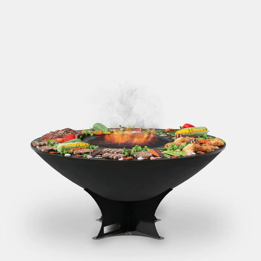 40" BLACK LABEL FIRE PIT WITH COOKTOP