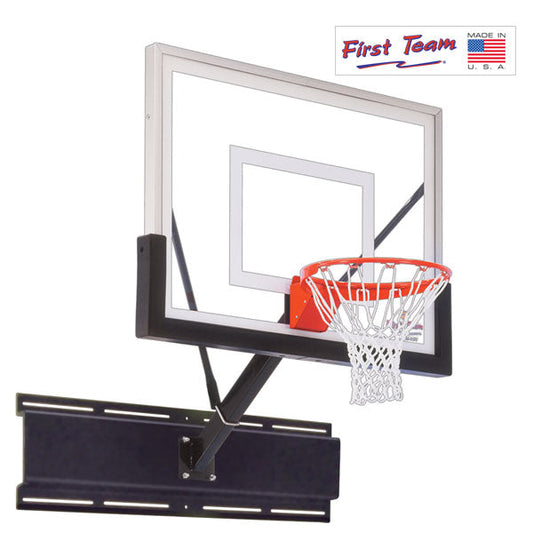 Uni-Sport Wall Mount Basketball Goal