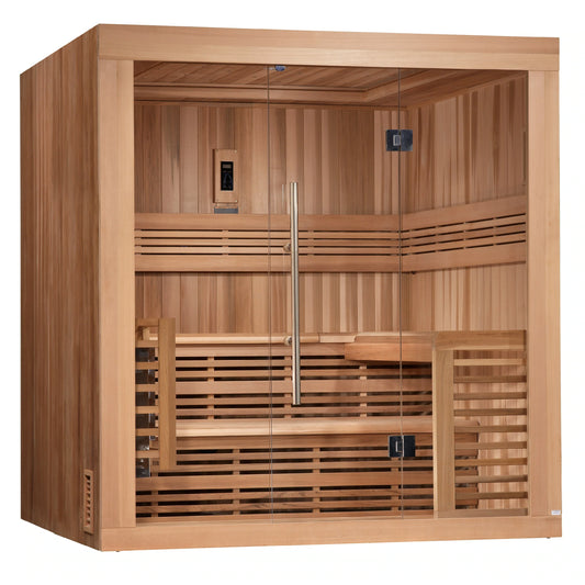 Golden Designs "Osla Edition" 6 Person Traditional Steam Sauna