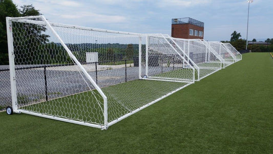 Golden Goal 44 Square Aluminum Portable Soccer Goal