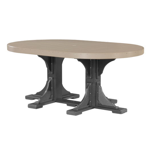 4' x 6' Oval Table