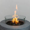 Beton 42 Inch Round Concrete Fire Pit With Hidden Propane Tank by Starfire Designs