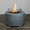 Beton 42 Inch Round Concrete Fire Pit With Hidden Propane Tank by Starfire Designs