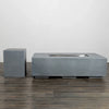 Beton 55 Inch Rectangle Concrete Fire Pit by Starfire Designs