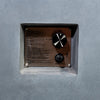 Beton 55 Inch Rectangle Fire Pit With Propane Tank Inside by Starfire Designs