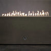 Rustic 60 x 32 Inch Rectangle Gas Fire Pit by Starfire Designs