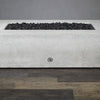 Rustic 60 x 32 Inch Rectangle Gas Fire Pit by Starfire Designs