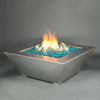 Edge Stainless Steel Propane Fire Pit With Hidden Tank by Starfire Designs