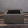 Gravity 36 Inch Square Concrete Fire Pit by Starfire Designs