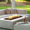 Gravity 60 x 32 Inch Rectangle Concrete Fire Pit by Starfire Designs