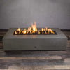 Gravity 72 x 38 Inch Rectangle Concrete Fire Pit by Starfire Designs